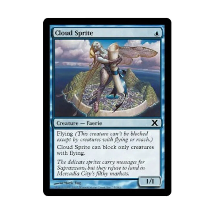 CCG Облачный спрайт (С), MTG - 10th Edition
CCG Облачный спрайт (С), MTG - 10th Edition