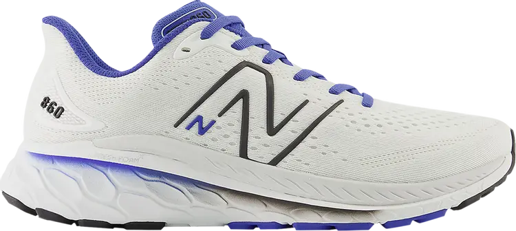 Кроссовки Fresh Foam X 860v13 'White Marine Blue', белый 
Кроссовки Fresh Foam X 860v13 'White Marine Blue', белый