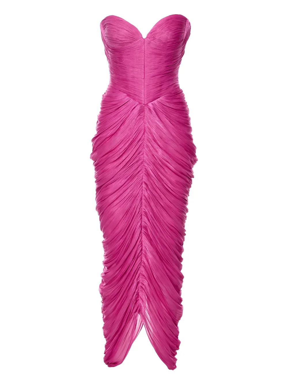 Асимметричное платье без бретелек с драпировкой Ana Radu, розовый
Асимметричное платье без бретелек с драпировкой Ana Radu, розовый