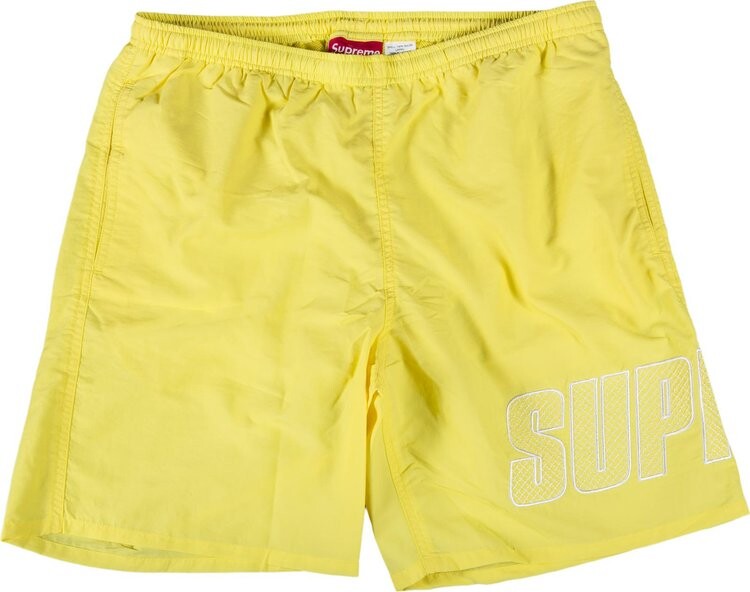 Шорты Supreme Logo Appliqué Water Short 'Yellow', желтый
Шорты Supreme Logo Appliqué Water Short 'Yellow', желтый