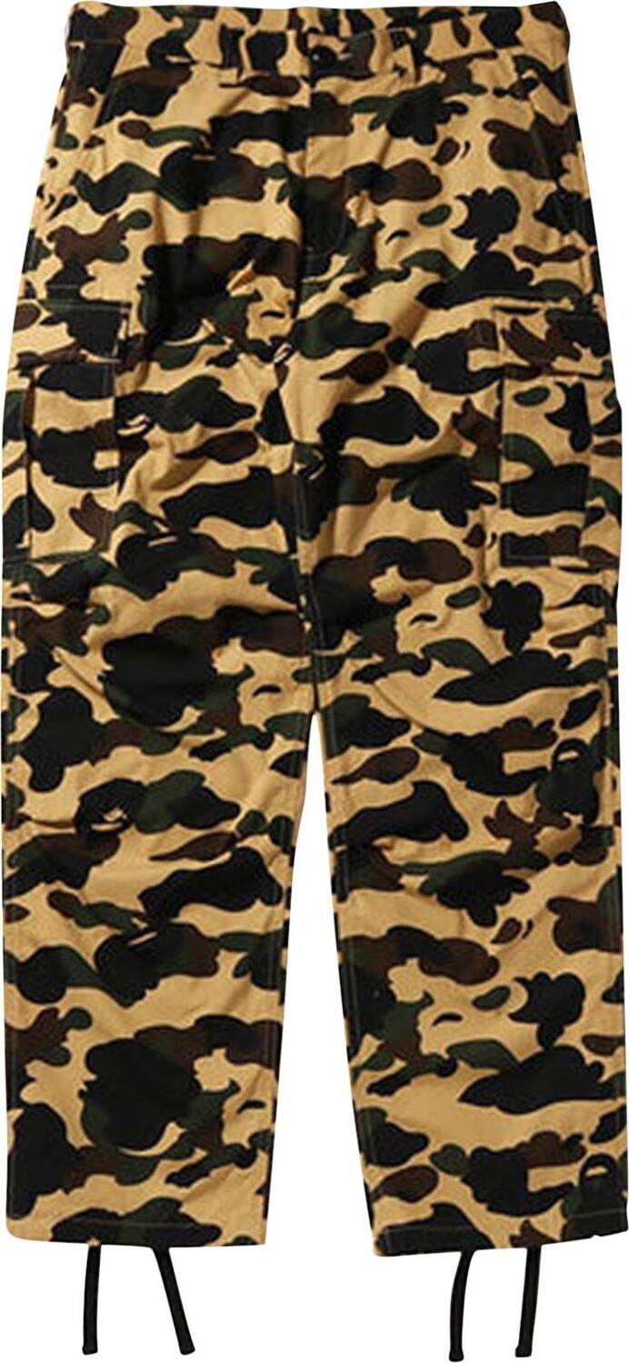 Брюки BAPE 1st Camo Cargo Pants 'Yellow', желтый 
Брюки BAPE 1st Camo Cargo Pants 'Yellow', желтый