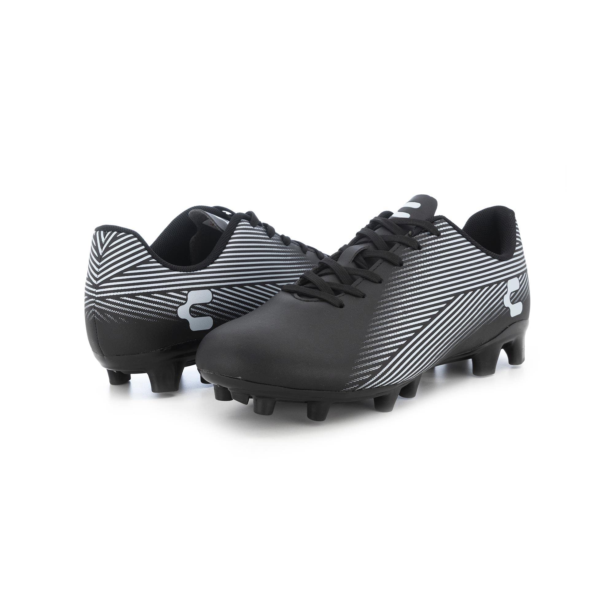 Кроссовки CHARLY Grasshopper Fg, Black/Silver 
Кроссовки CHARLY Grasshopper Fg, Black/Silver