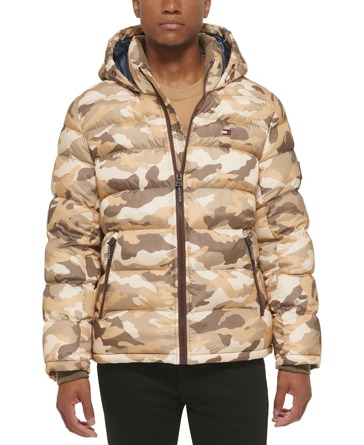 Мужской стеганый пуховик Tommy Hilfiger, хаки камуфляж
Мужской стеганый пуховик Tommy Hilfiger, хаки камуфляж