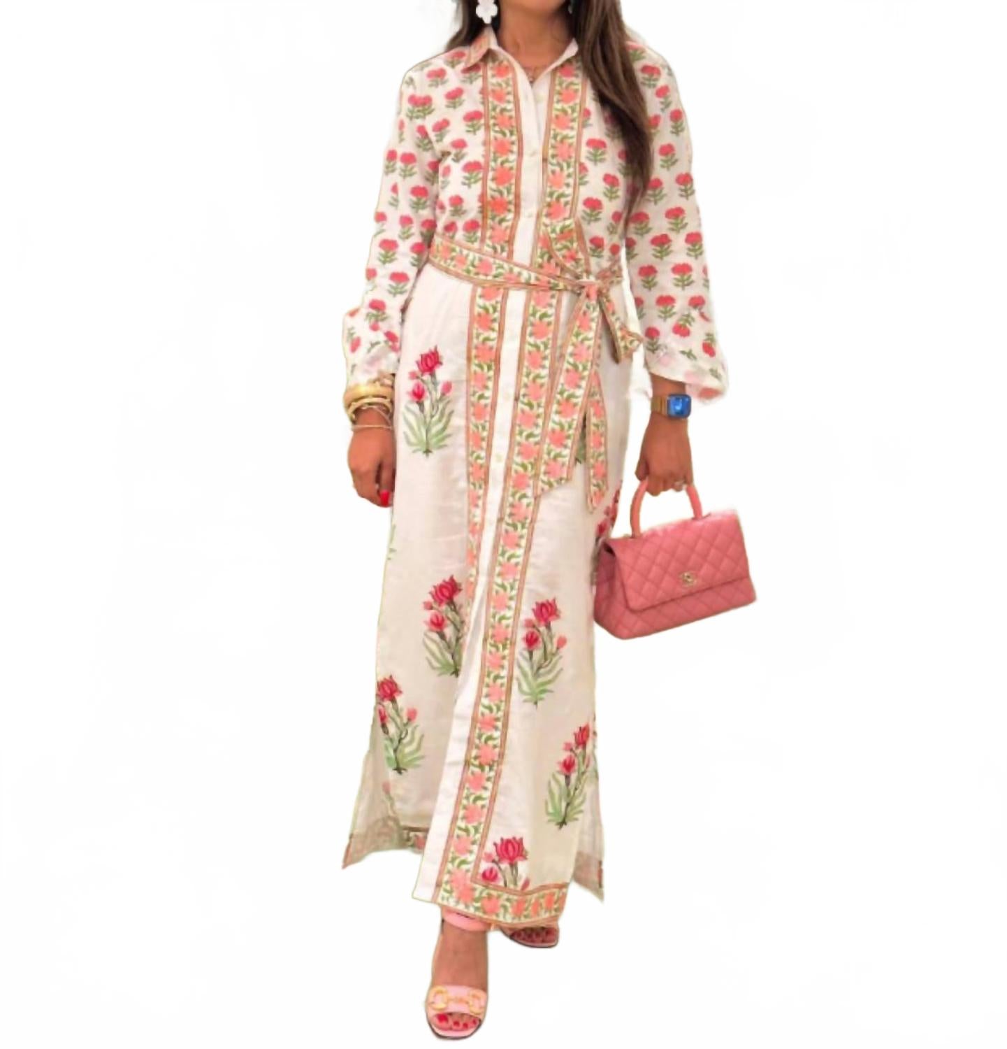 Brisara Платье-рубашка Stella Button Down, розовое
Brisara Платье-рубашка Stella Button Down, розовое