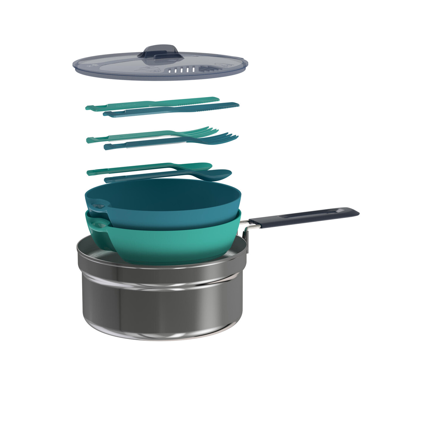 Набор посуды для похода Quechua MH100 из нержавеющей стали, серый / зеленый
Набор посуды для похода Quechua MH100 из нержавеющей стали, серый / зеленый