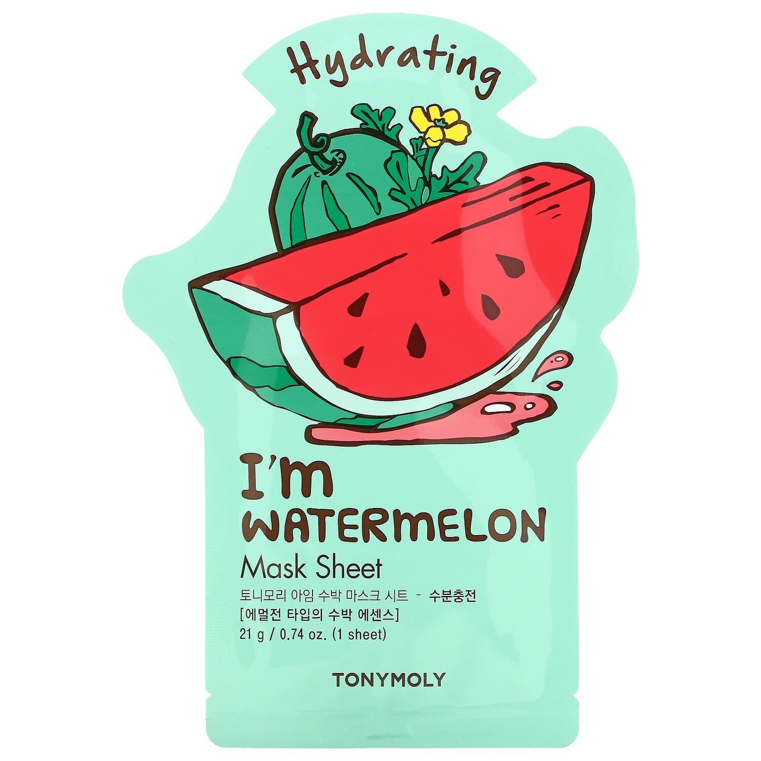 Увлажняющая Тканевая Маска Tony Moly, 21 г
Увлажняющая Тканевая Маска Tony Moly, 21 г