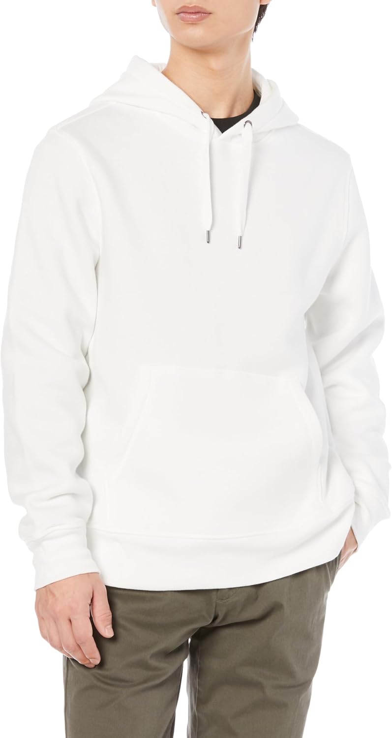 Мужская толстовка-пуловер с капюшоном Amazon Essentials, белый
Мужская толстовка-пуловер с капюшоном Amazon Essentials, белый