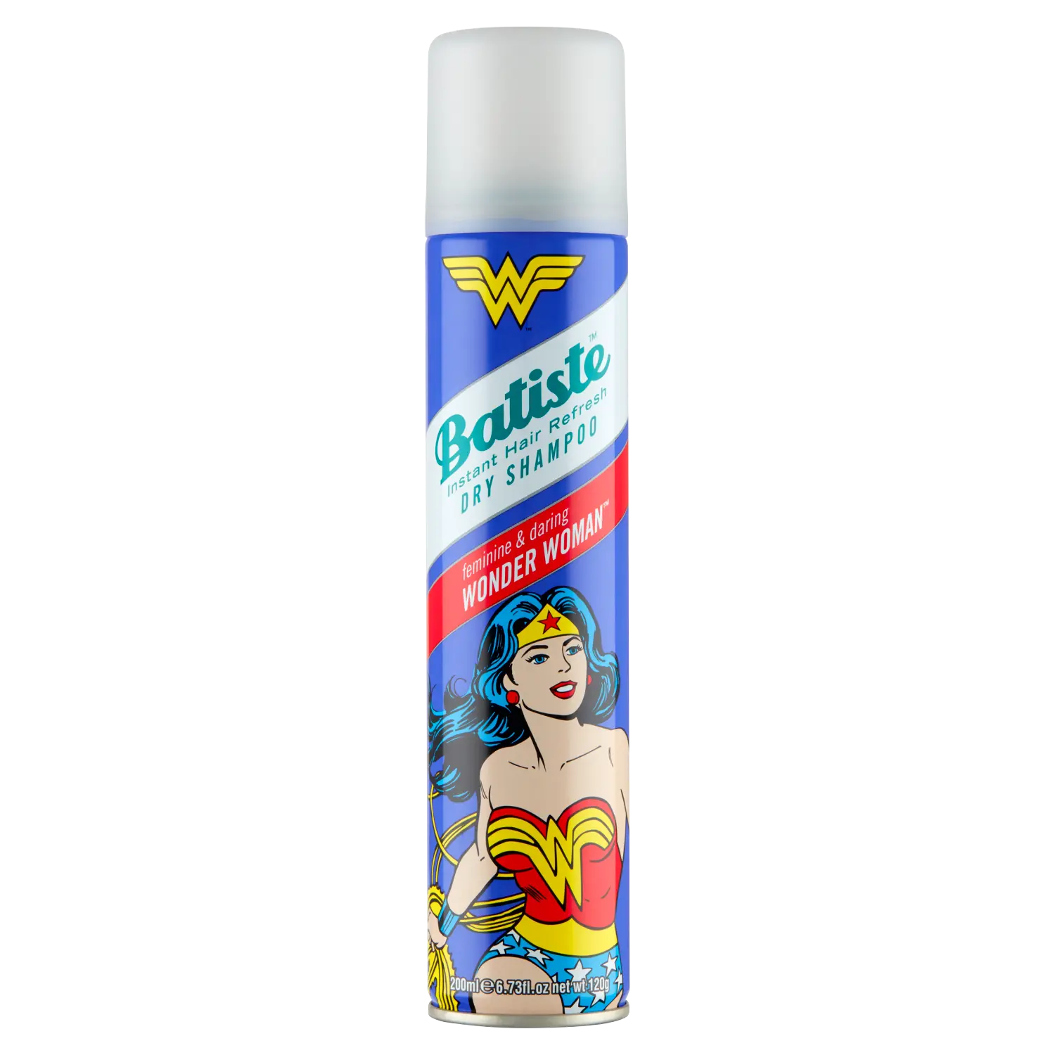 Batiste Wonder Woman сухой шампунь для волос, 200 мл
Batiste Wonder Woman сухой шампунь для волос, 200 мл