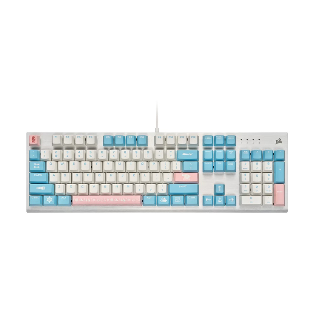 Проводная игровая клавиатура Corsair K60 PRO RGB, Sweet Sky, английская раскладка
Проводная игровая клавиатура Corsair K60 PRO RGB, Sweet Sky, английская раскладка