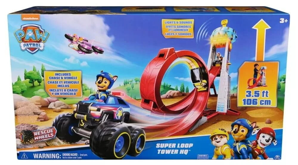 Щенячий патруль Спасательные колеса Домашняя база Смотровая вышка + Автомобиль CHASE Psi Patrol 
Щенячий патруль Спасательные колеса Домашняя база Смотровая вышка + Автомобиль CHASE Psi Patrol