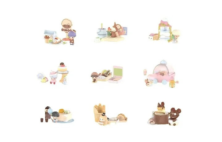 Миниатюрные игровые наборы Pop Mart DIMOO Go On An Outing Together Blind Box, 9 игровых наборов
Миниатюрные игровые наборы Pop Mart DIMOO Go On An Outing Together Blind Box, 9 игровых наборов