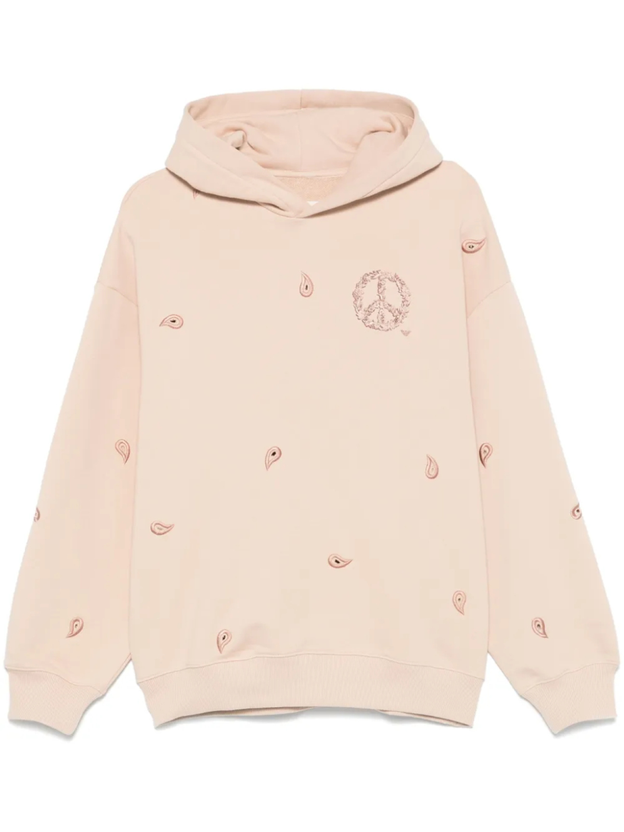 Толстовка с капюшоном Emporio Armani с вышитым знаком мира, розовый
Толстовка с капюшоном Emporio Armani с вышитым знаком мира, розовый