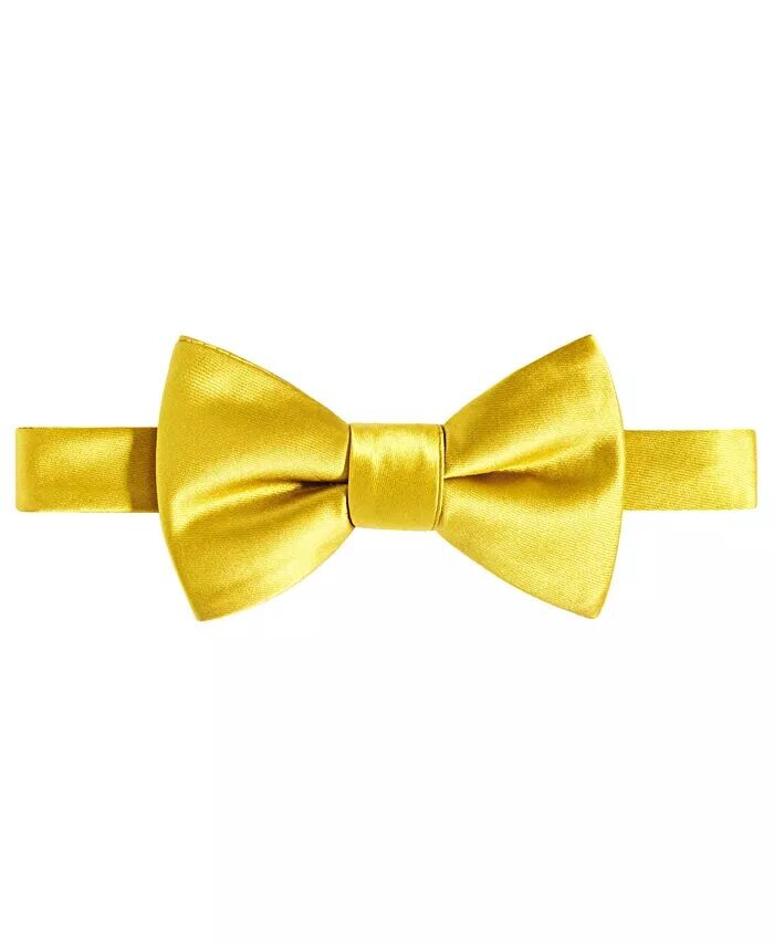 Мужской однотонный галстук-бабочка черно-золотого цвета Tayion Collection, золото
Мужской однотонный галстук-бабочка черно-золотого цвета Tayion Collection, золото