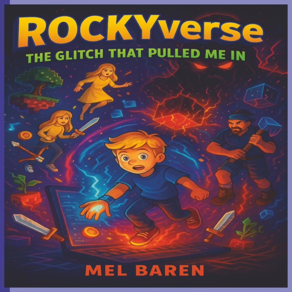 ROCKYverse: The Glitch That Pulled Me In: A gaming-inspired fantasy adventure filled with family teamwork-perfect for kids and tweens. Great for ... 8.5x8.5 size, 85 pages of adventure and fun!
ROCKYverse: The Glitch That Pulled Me In: A gaming-inspired fantasy adventure filled with family teamwork-perfect for kids and tweens. Great for ... 8.5x8.5 size, 85 pages of adventure and fun!