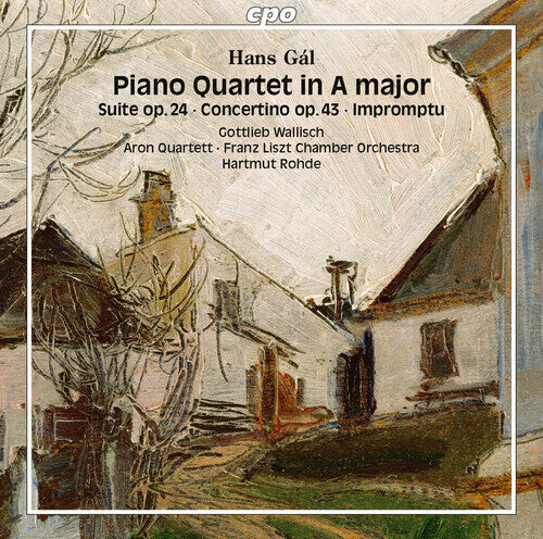 CD диск Gal / Wallisch / Aron Quartett: Gal: Piano Quartet in A Major
CD диск Gal / Wallisch / Aron Quartett: Gal: Piano Quartet in A Major