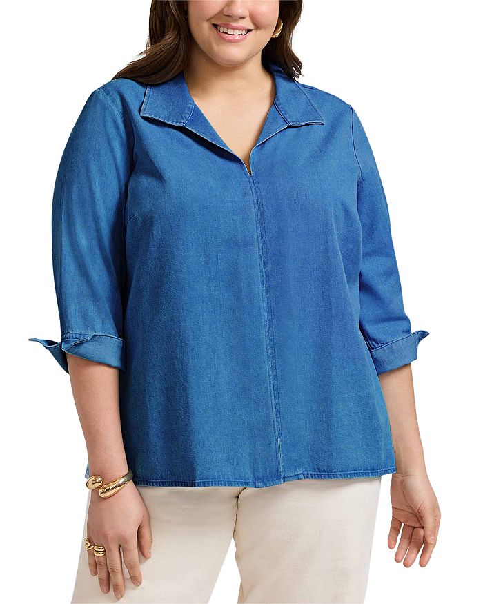 Джинсовая рубашка Agnes Foxcroft Plus, синий
Джинсовая рубашка Agnes Foxcroft Plus, синий