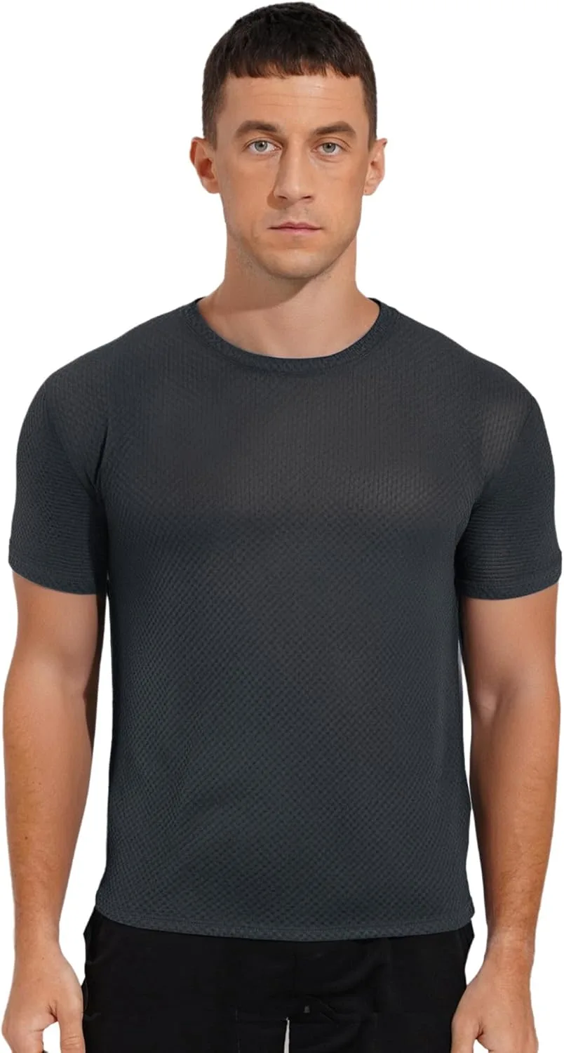 Jugaoge мужская футболка с коротким рукавом Quick Dry Moisture Wicking для плавания и бега
Jugaoge мужская футболка с коротким рукавом Quick Dry Moisture Wicking для плавания и бега