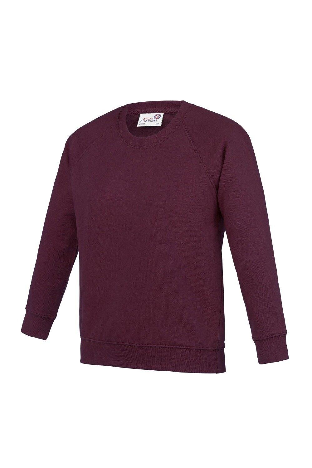 Школьная толстовка Academy с круглым вырезом реглан AWDis, красный
Школьная толстовка Academy с круглым вырезом реглан AWDis, красный