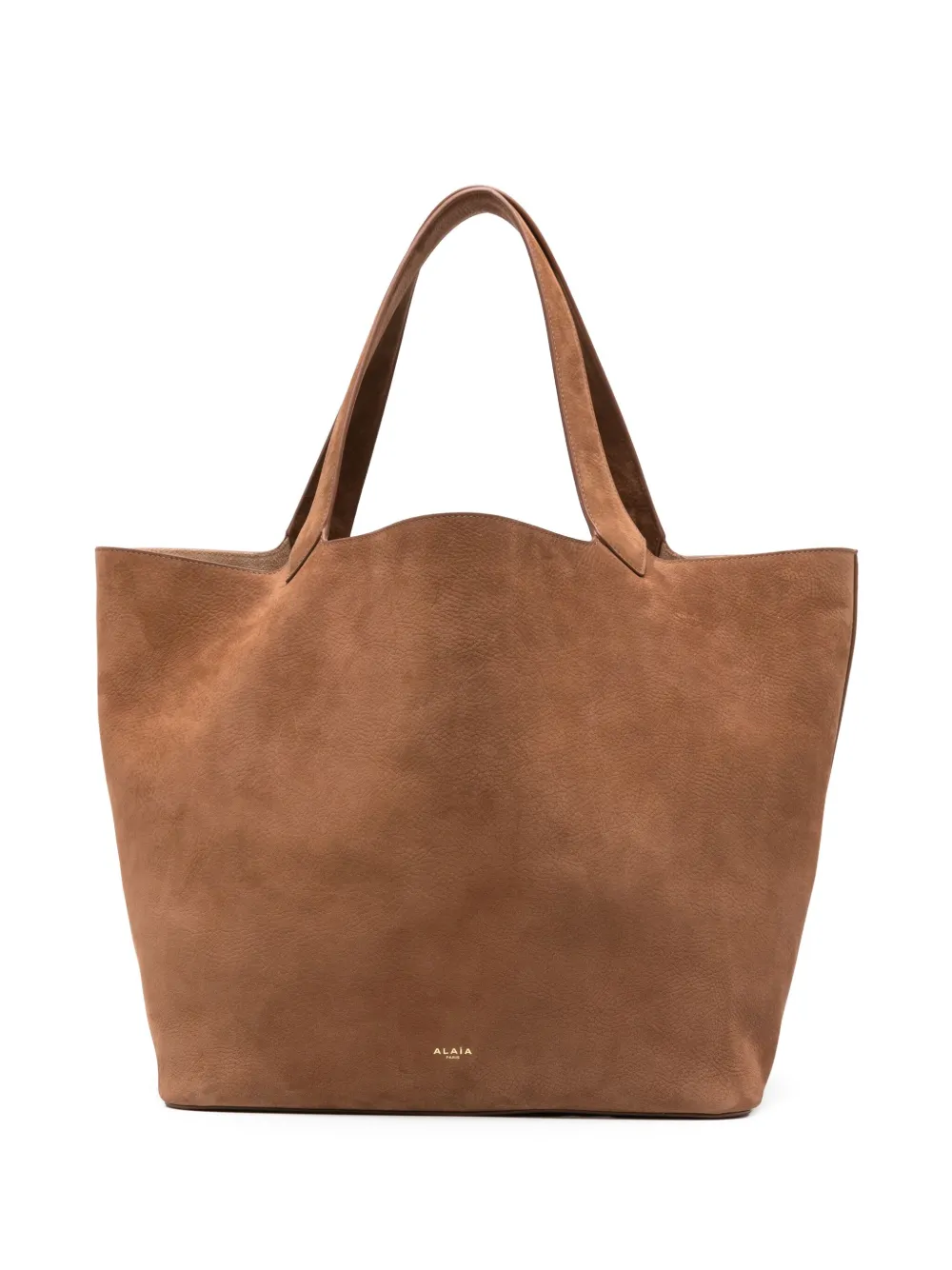 Кожаная сумка-тоут Alaïa, коричневый
Кожаная сумка-тоут Alaïa, коричневый