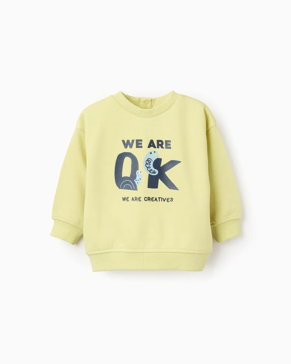 Толстовка для мальчика с принтом на вешалке Zippy, желтый
Толстовка для мальчика с принтом на вешалке Zippy, желтый