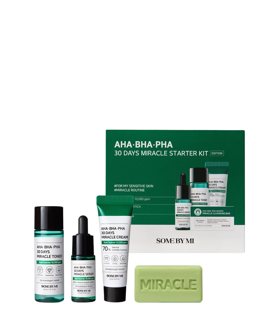 Набор для ухода за лицом Some By Mi AHA-BHA-PHA Miracle Starter Kit, 1 шт.
Набор для ухода за лицом Some By Mi AHA-BHA-PHA Miracle Starter Kit, 1 шт.