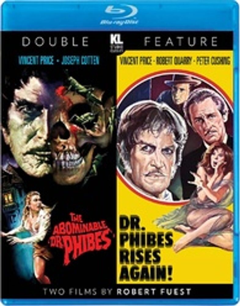 Диск Blu-ray Abominable Dr. Phibes Double Feature
Диск Blu-ray Abominable Dr. Phibes Double Feature