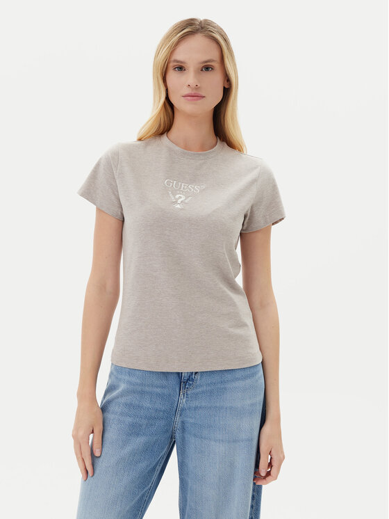 Облегающая футболка V4YI21 KCDH1 Guess, серый
Облегающая футболка V4YI21 KCDH1 Guess, серый