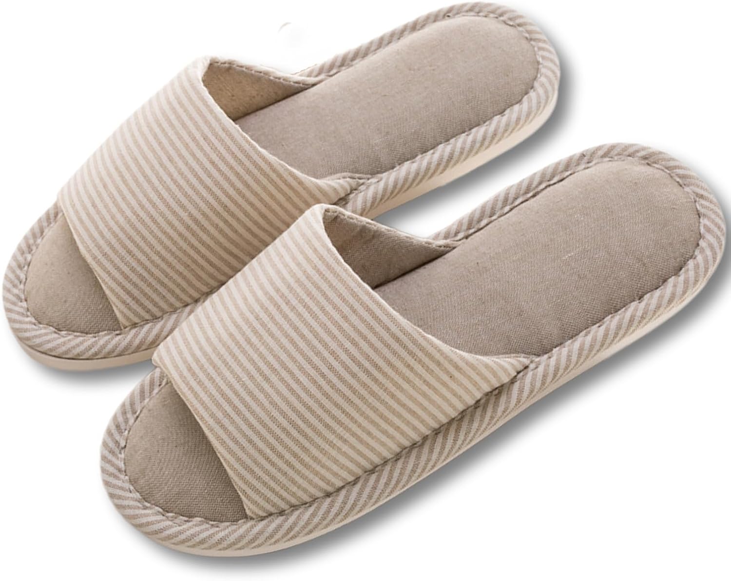 Уютные домашние тапочки для спальни, дома и улицы, для ванной комнаты, для мужчин и женщин, чрезвычайно удобные, легкие, нескользящие, для всех сезонов, из хлопка и льна, с мягкой подошвой, для весны и лета Sourmei, бежевый
Уютные домашние тапочки для спальни, дома и улицы, для ванной комнаты, для мужчин и женщин, чрезвычайно удобные, легкие, нескользящие, для всех сезонов, из хлопка и льна, с мягкой подошвой, для весны и лета Sourmei, бежевый