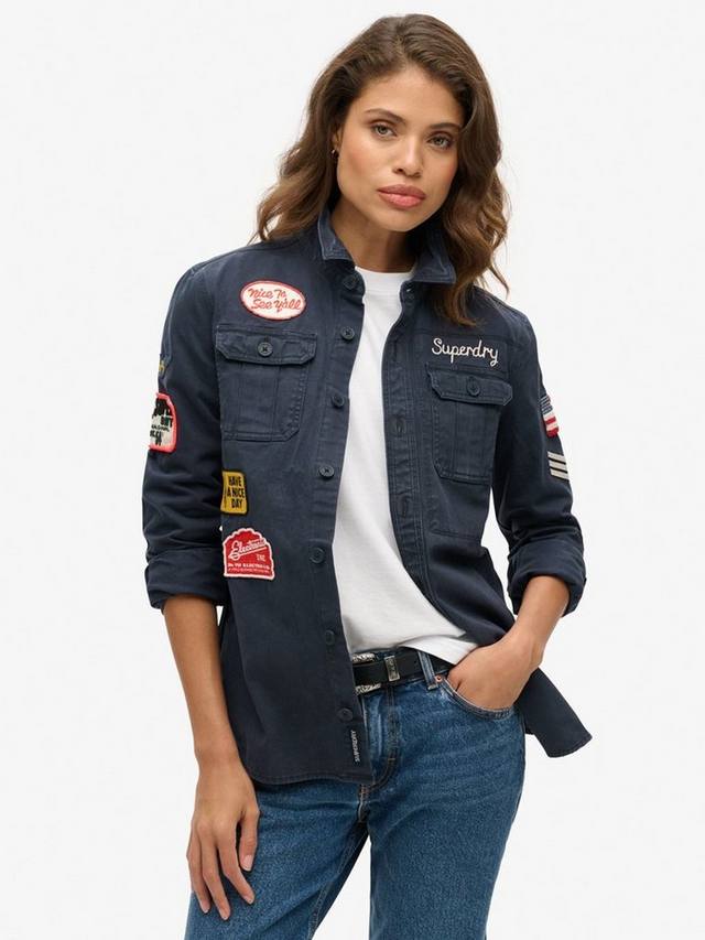 Длинная рубашка скаут с длинными рукавами Superdry, Eclipse Navy
Длинная рубашка скаут с длинными рукавами Superdry, Eclipse Navy