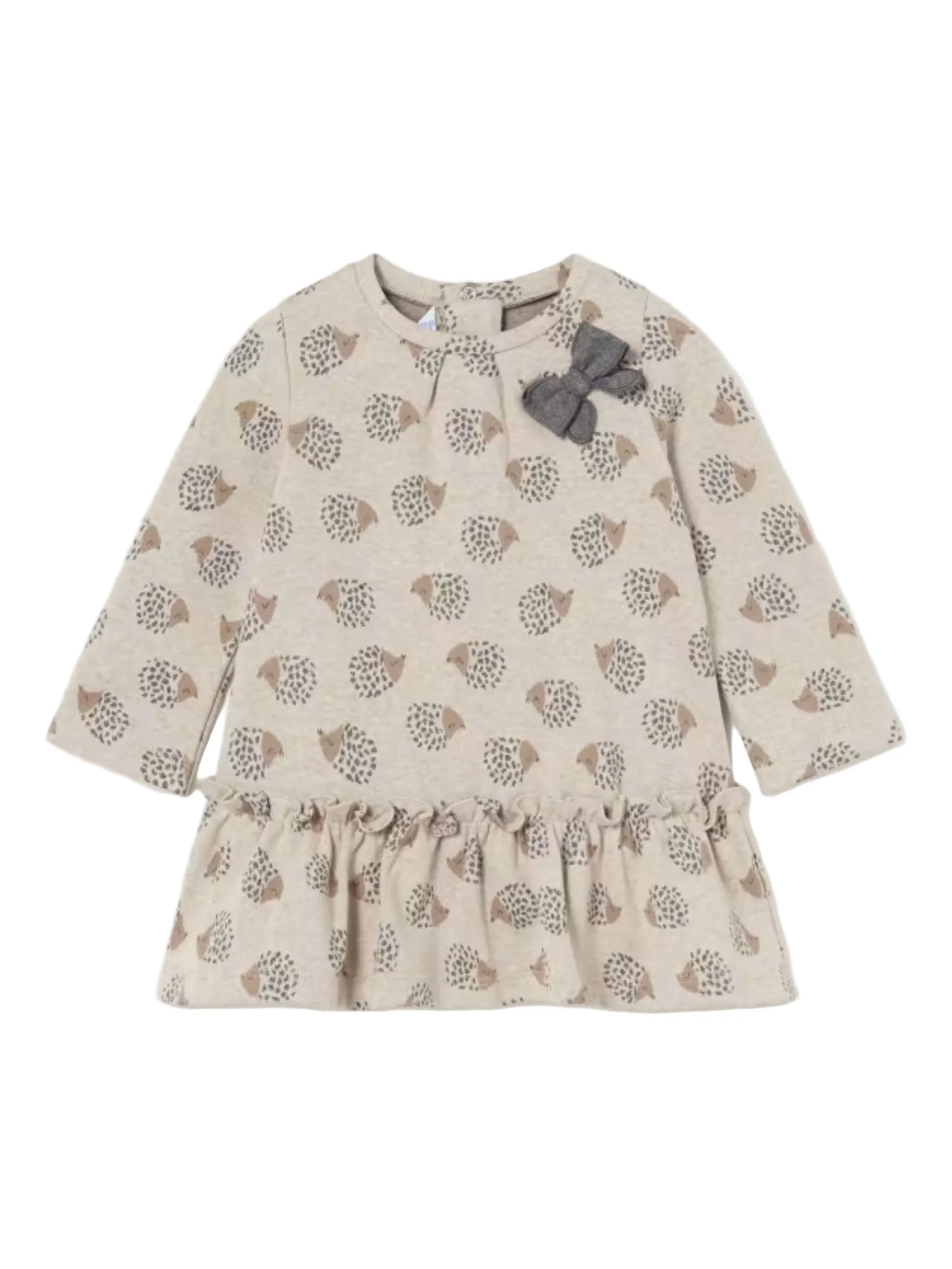 Жаккардовое платье с оборками Mayoral, бежевый
Жаккардовое платье с оборками Mayoral, бежевый