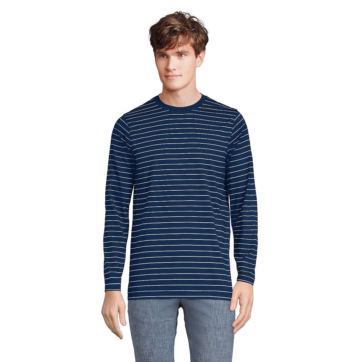 Мужская футболка Supima с длинными рукавами Lands' End
Мужская футболка Supima с длинными рукавами Lands' End