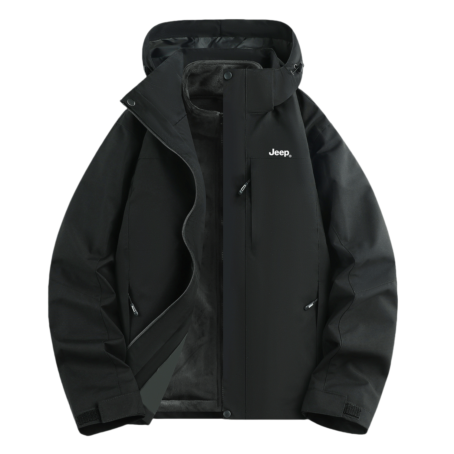 Jeep Ветровка для активного отдыха, Men's Knight Black (3-in-1)
Jeep Ветровка для активного отдыха, Men's Knight Black (3-in-1)