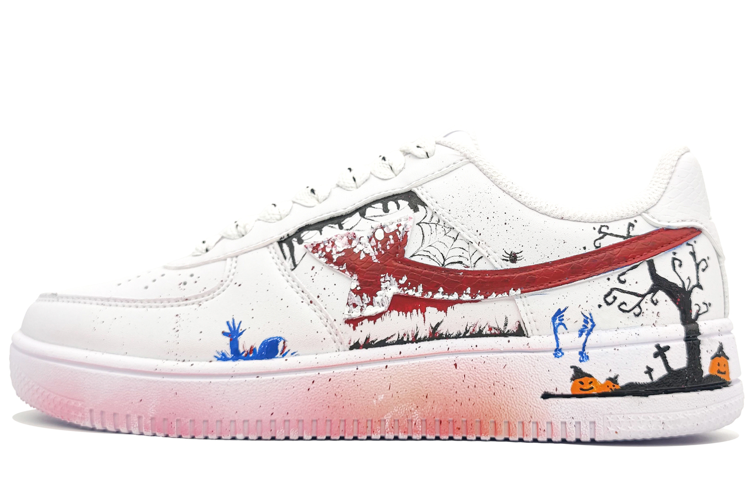 XTEP Кроссовки Air Force One противоскользящие износостойкие низкие для скейтбординга мужские белые кроваво-красные, цвет White Blood Red 
XTEP Кроссовки Air Force One противоскользящие износостойкие низкие для скейтбординга мужские белые кроваво-красные, цвет White Blood Red