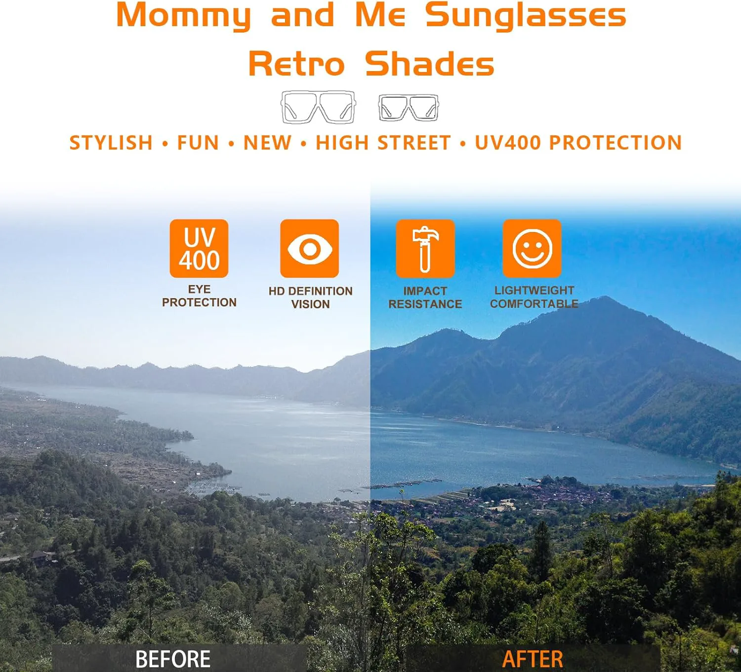 Комплекты для мамы и дочки, одинаковые солнцезащитные очки для мамы и дочки, большие квадратные солнцезащитные очки для женщин, очки на день рождения TruFabV, Blue
Комплекты для мамы и дочки, одинаковые солнцезащитные очки для мамы и дочки, большие квадратные солнцезащитные очки для женщин, очки на день рождения TruFabV, Blue