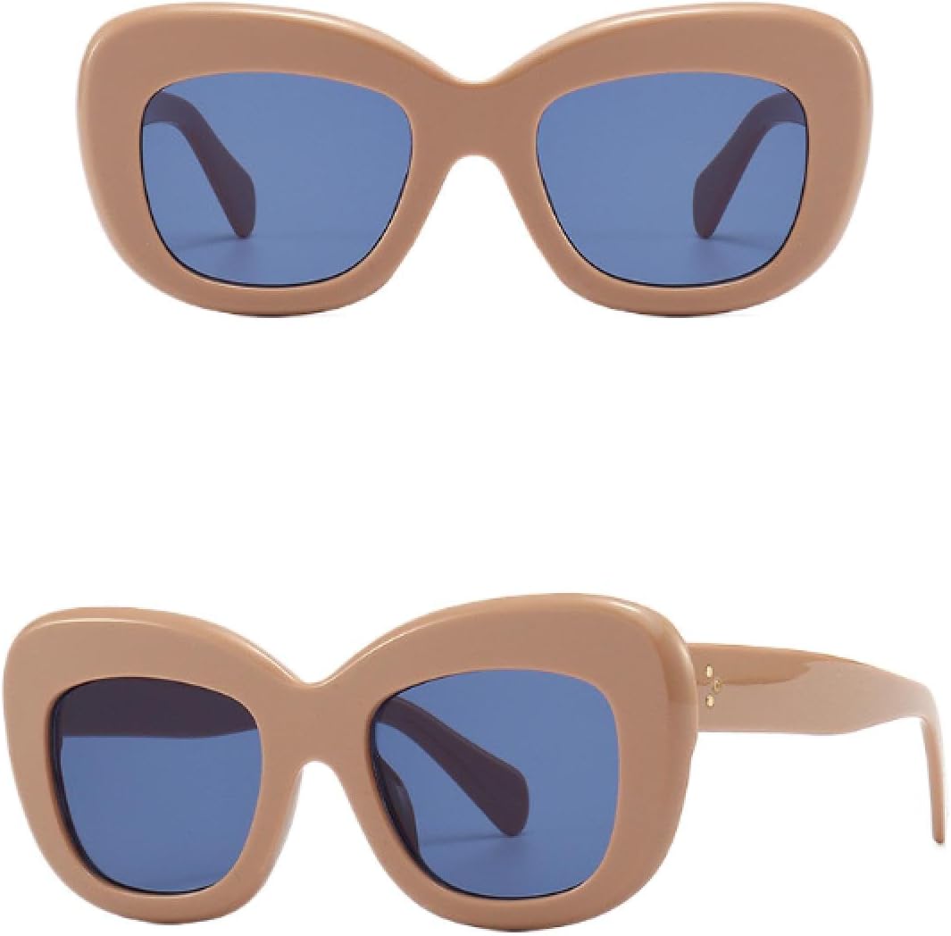 Солнцезащитные очки с защитой от УФ-излучения UV400 | Увеличенные заклепки "кошачий глаз" | Для женщин и мужчин, для занятий спортом на открытом воздухе и вождения DSVIGF, 05
Солнцезащитные очки с защитой от УФ-излучения UV400 | Увеличенные заклепки "кошачий глаз" | Для женщин и мужчин, для занятий спортом на открытом воздухе и вождения DSVIGF, 05