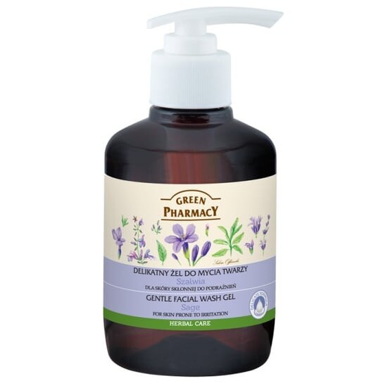 Зеленая Аптека, Очищающий гель для лица для кожи, склонной к раздражению, шалфей, 270 мл, Green Pharmacy
Зеленая Аптека, Очищающий гель для лица для кожи, склонной к раздражению, шалфей, 270 мл, Green Pharmacy