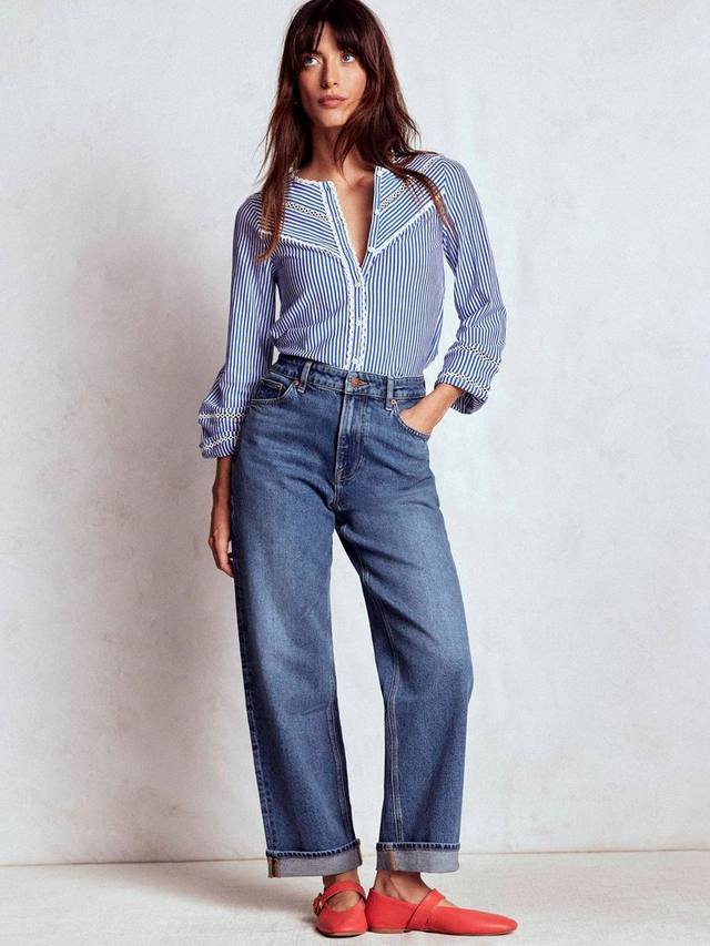 Джинсы Mid Rise с комфортной посадкой Boden, Mid Vintage
Джинсы Mid Rise с комфортной посадкой Boden, Mid Vintage