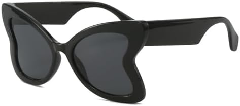 HaoLMi - Женские солнцезащитные очки в стиле панк "кошачий глаз" для женщин, винтажные очки в стиле стимпанк, солнцезащитные очки с защитой от УФ-излучения UV400, Black
HaoLMi - Женские солнцезащитные очки в стиле панк "кошачий глаз" для женщин, винтажные очки в стиле стимпанк, солнцезащитные очки с защитой от УФ-излучения UV400, Black