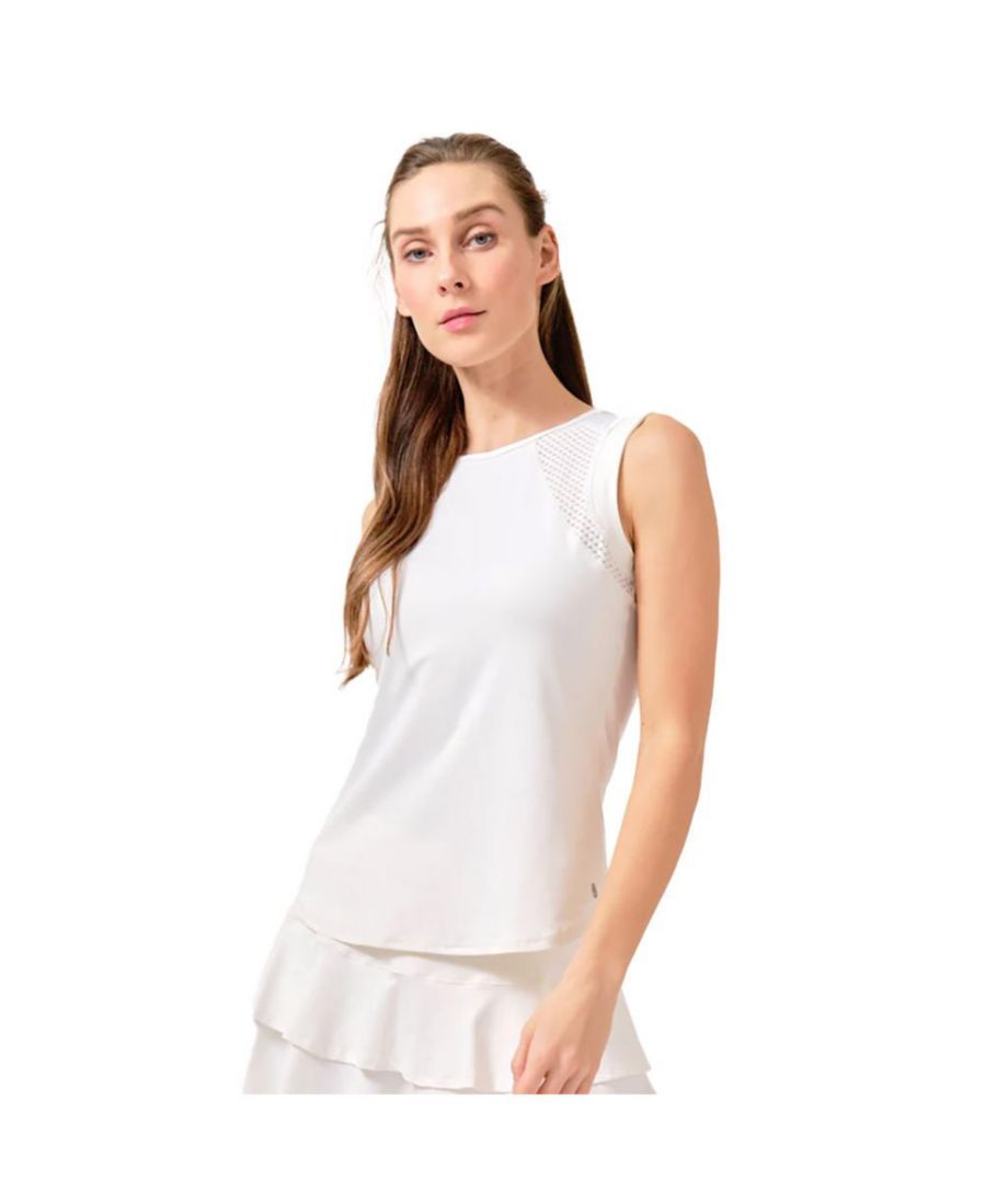 Женская майка для силового тенниса Lija, White
Женская майка для силового тенниса Lija, White