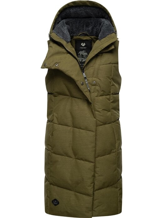 Стеганый жилет павла жилет Ragwear, зеленый
Стеганый жилет павла жилет Ragwear, зеленый