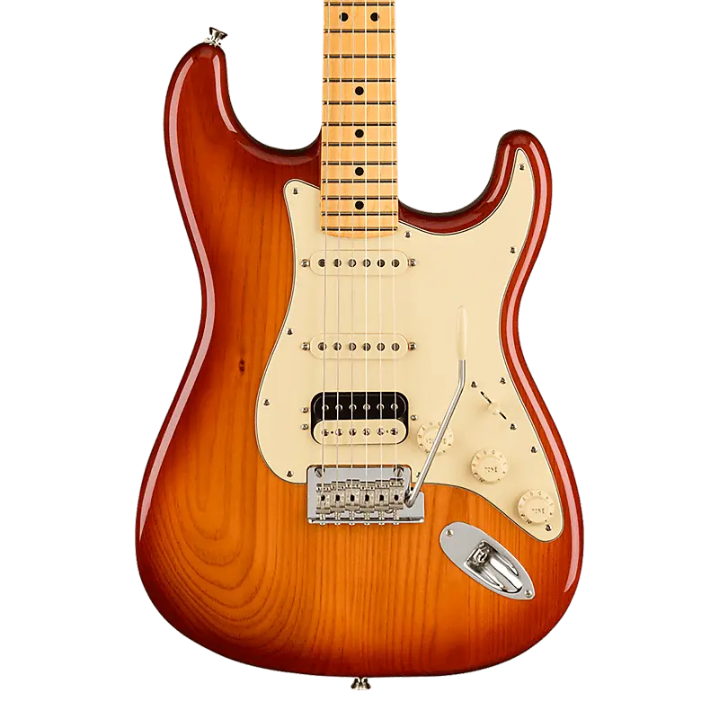 Fender American Professional II Stratocaster HSS - Кленовый гриф, Sienna Sunburst
Fender American Professional II Stratocaster HSS - Кленовый гриф, Sienna Sunburst