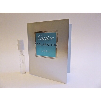 Cartier Declaration L'Eau EDT спрей для мужчин 0,05 унции 1,5 мл
Cartier Declaration L'Eau EDT спрей для мужчин 0,05 унции 1,5 мл