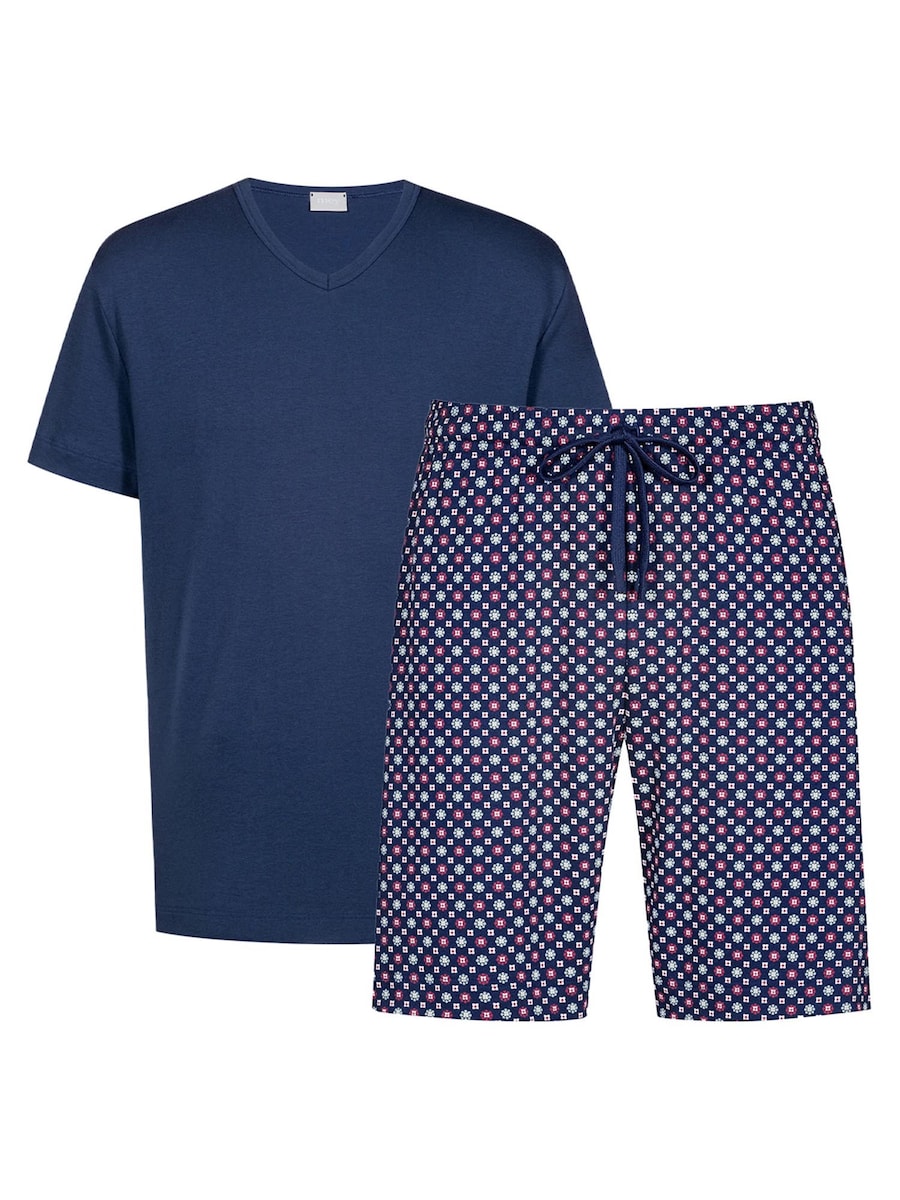 Короткая пижама Mey Tie Minimal, темно-синий
Короткая пижама Mey Tie Minimal, темно-синий