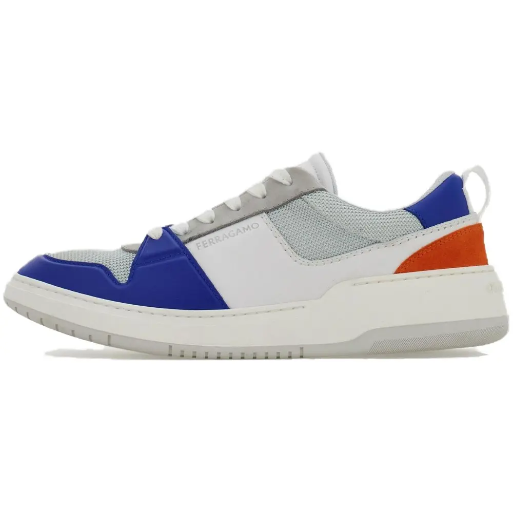 Панельные низкие кроссовки Ferragamo, синий
Панельные низкие кроссовки Ferragamo, синий