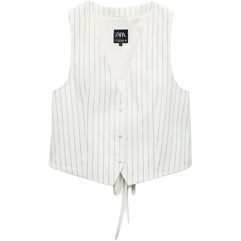 Жилет женский Белый/черный Zara
Жилет женский Белый/черный Zara