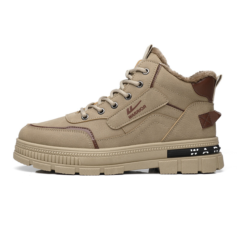 Кроссовки WARRIOR Skateboarding Shoes Men High-top White, хаки
Кроссовки WARRIOR Skateboarding Shoes Men High-top White, хаки