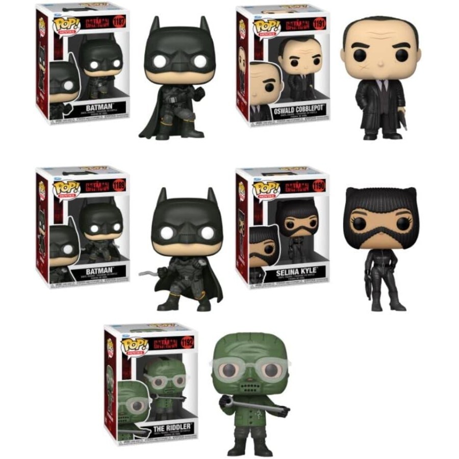 Набор фигурок Бэтмана Funko POP! Movies Complete, 5 предметов
Набор фигурок Бэтмана Funko POP! Movies Complete, 5 предметов
