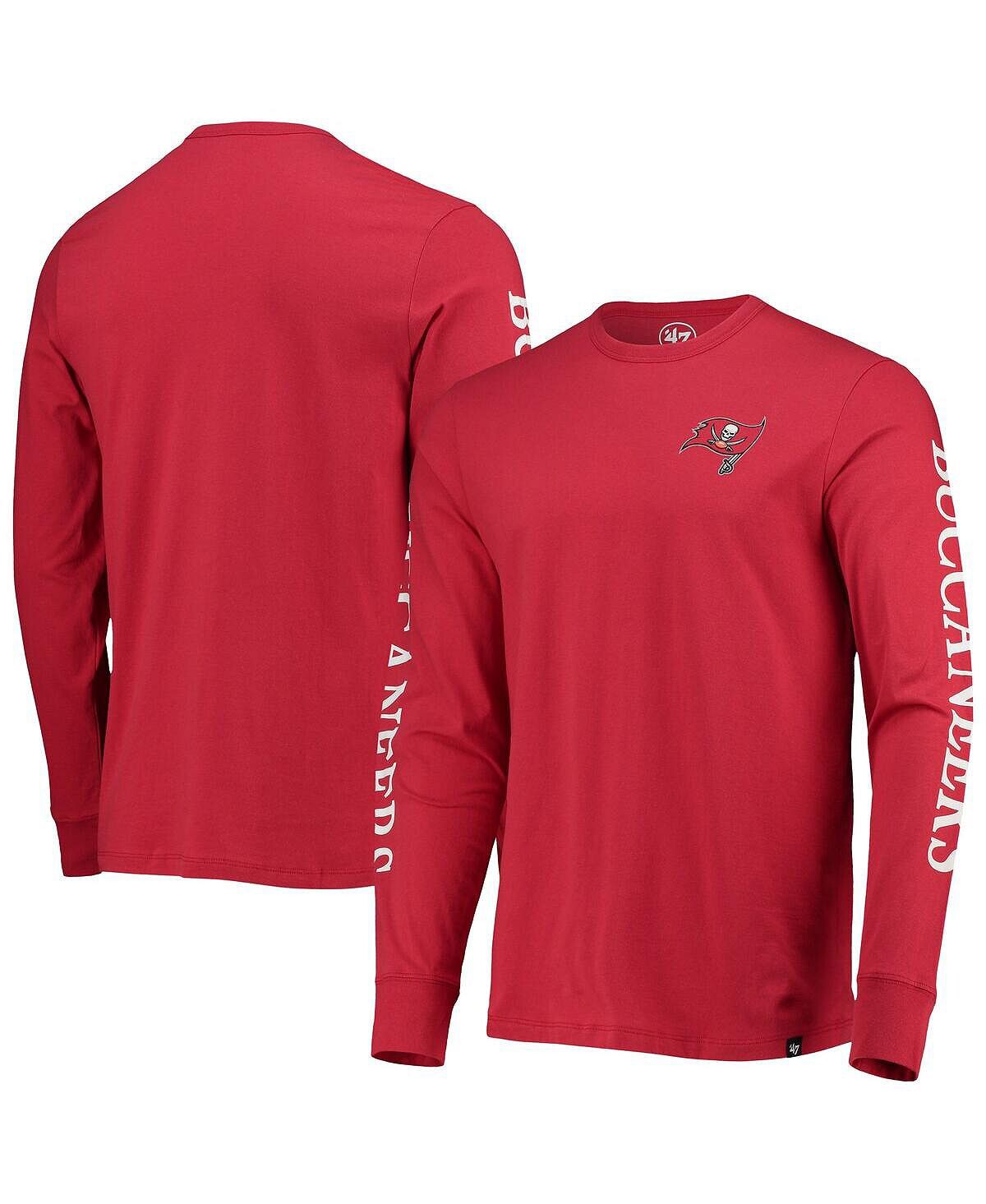 Мужская красная футболка с длинным рукавом tampa bay buccaneers franklin '47 Brand, красный
Мужская красная футболка с длинным рукавом tampa bay buccaneers franklin '47 Brand, красный