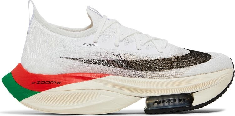 Кроссовки Nike Air Zoom Alphafly Next% 'Kenya', белый
Кроссовки Nike Air Zoom Alphafly Next% 'Kenya', белый