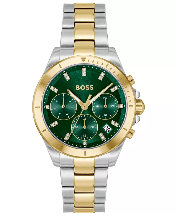 Женские кварцевые многофункциональные часы Alley из двухцветной нержавеющей стали, 36 мм Hugo Boss, two-tone
Женские кварцевые многофункциональные часы Alley из двухцветной нержавеющей стали, 36 мм Hugo Boss, two-tone
